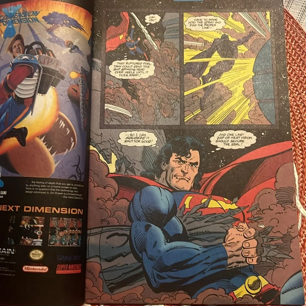SUPERMAN # 86 DC COMICS 1994 DC UNIVERSE LOGO VARIANT COVER DAN JURGENS VINTAGE